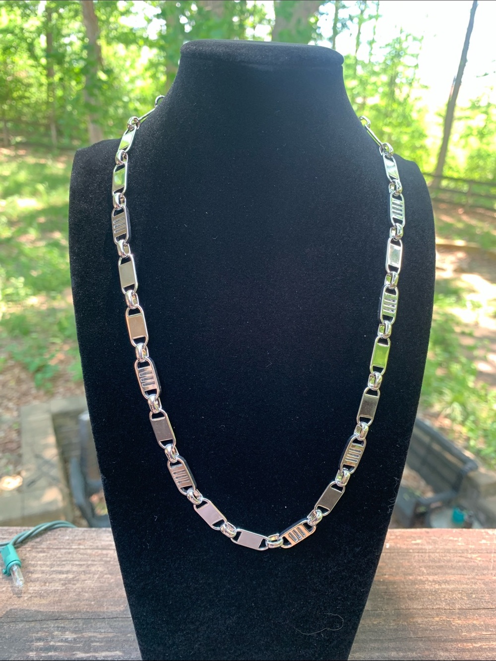 NWOT Kendra Scott Jessie Silver Link Necklace